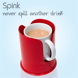 Spink Anti-Spill Beverage Holder - Red