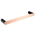 Black/Rose Gold Single Towel Holder 300mm Stainless Steel 304 Wall Mounted