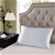 SILK PILLOW CASE TWIN PACK - SIZE: 51X76CM - SILVER