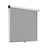 Instahut Retractable Window Fly Screen Flyscreen Mesh DIY 1.5m x 1.5m White