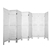 Artiss Room Divider Screen 8 Panel Privacy Wood Dividers Stand Timber White