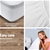 Giselle Bedding Single Size Terry Cotton Mattress Protector
