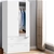 Artiss 2 Doors Wardrobe Bedroom Closet Storage Cabinet Armoire 180cm