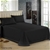 Giselle Bedding Double Size 4 Piece Bedsheet Set - Black