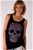 All About Eve Bedazzled Muscle Tee