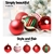 Jingle Jollys 7FT 2.1M Christmas Tree Baubles 1000 Tips Green