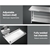 Cefito 1219x760mm Commercial Stainless Steel Kitchen Bench 430 Food Prep