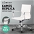 Artiss Eames Replica Premium PU Leather Office Chair Computer White