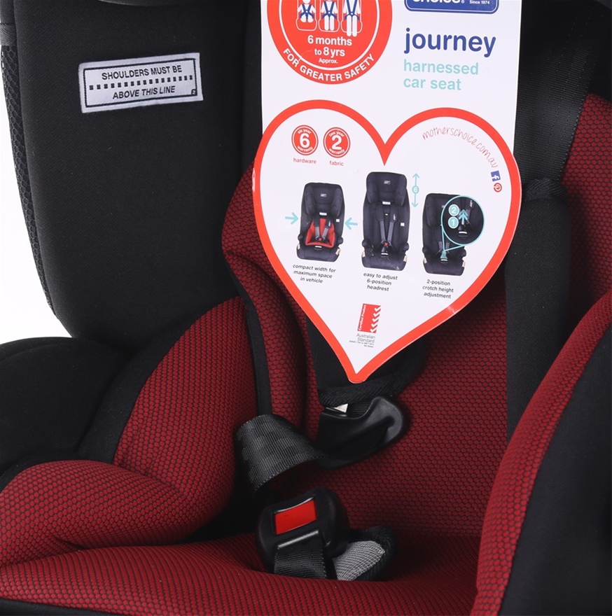 Mother S Choice Harnessed Baby Car Seat 6 Months 8 Years Sn Cc49456 26 Auction Grays Australia - Car Seat Cover Sizes Chart Australia