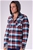 Deacon Mens Florence Hooded Check Shirt