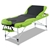 Zenses Massage Table Aluminium Portable 3 Fold Beauty Therapy Bed 75cm