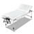 Zenses Massage Table 70cm Portable 3 Fold Aluminium Therapy Beauty Bed