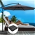 Instahut 3M Umbrella w/50x50cm Base Cantilever Sun Stand UV Garden Charcoal