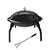 SOGA 2 in 1 Outdoor Portable Fold Fire Pit BBQ Grill Patio Fireplace 56cm