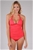 Wahine Plunging Halter 1 Piece Swimsuit