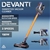 Devanti Vacuum Cleaner Cordless Handstick Bagless 2-Speed Headlight Gold