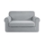 Artiss 2-piece Sofa Cover Elastic Stretch Protector 2 Seater Grey