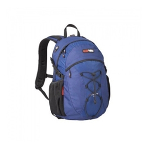 Black Wolf Contour Day Pack - Blue