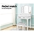 Artiss Dressing Stool Bedroom White Make Up Chair