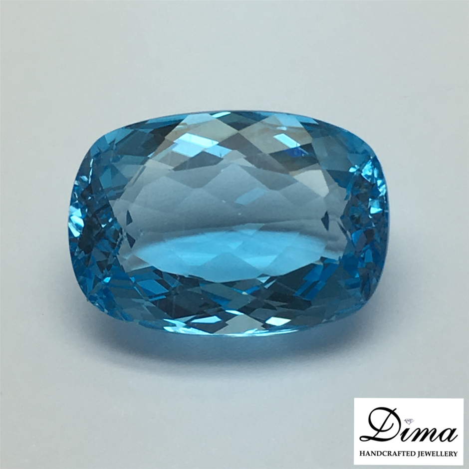 One Loose Blue Topaz, 48.40ct in Total Auction (0001-2527207) | Grays ...
