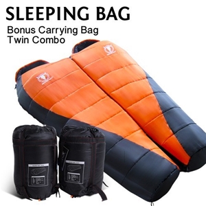 Set of 2 Camping Thermal Sleeping Bag Co