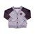 Marie Claire Baby Boys Cotton Jersey Cardigan With Embroidered Felt Badge