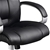 Executive PU Leather Office Desk Computer Chair - Black