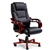Artiss Executive Wooden Chair Wood Computer Chairs Leather Seat Sherman