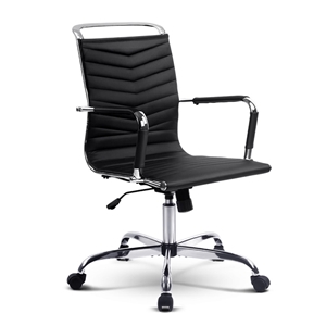 Eames Replica PU Leather Office Chair Ex
