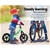 Rigo Kids Balance Bike Ride On Toys 12" - Green