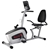 Everfit Magnetic Recumbent Exercise Bike Fitness Trainer with LCD Display