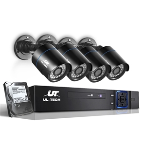 UL Tech CCTV Security System 2TB 8CH DVR