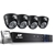 UL Tech CCTV Security System 2TB 4CH DVR 1080P 4 Camera Sets