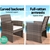 Gardeon Garden Furniture Outdoor Lounge Setting Wicker Sofa Set Cover