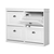 Shoe Cabinet Storage Rack Organiser White Shelf Drawer Cupboard 24 Pairs