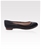 Niclaire Embossed Leather Soft Sole Ballet Flats