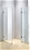 1100 x 900mm Frameless 10mm Glass Shower Screen Della Francesca