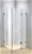 1100 x 800mm Frameless 10mm Glass Shower Screen Della Francesca