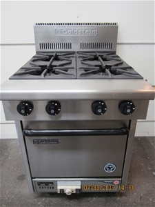 Goldstein 800 series 4 x burner with ove