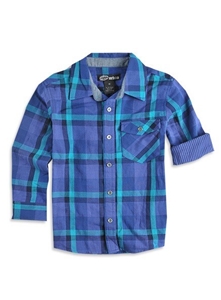 Pumpkin Patch Boy's Double Layered Check