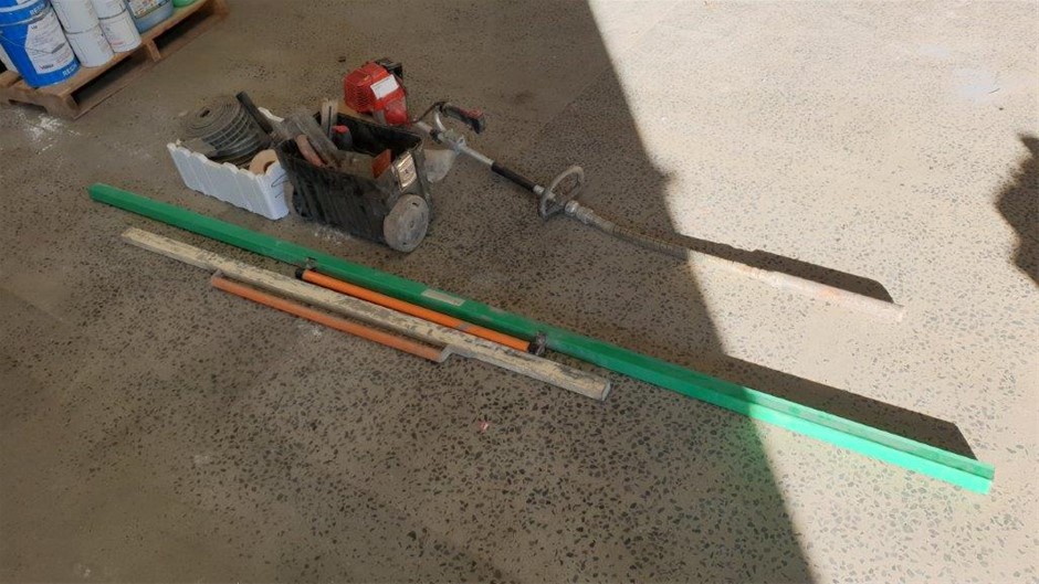 Assorted Concrete Laying Tools Auction (0353-3017928) | Grays Australia