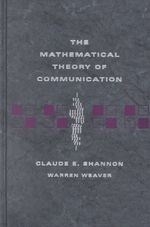 Mathematical Theory of Communication