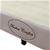 Mattress Base Ensemble Queen Wooden Slat in Beige with Removable Cover