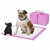 PaWz 400pc 60x60cm Pet Dog Indoor Cat Toilet Training Pads Absorbent Pink