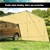 Mountview 3x3M Car Side Awning Extension Roof Rack Covers Tents Shades