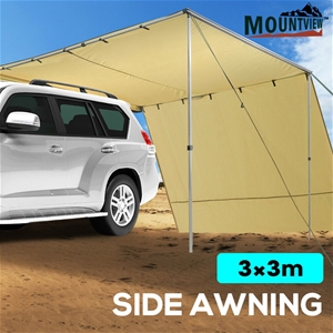 Mountview 3x3M Car Side Awning Extension