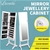 Levede Mirror Jewellery Standing Cabinet Makeup Jewelry Organiser Box