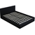 Levede Gas Lift Bed Frame Premium Leather Base Mattress Queen