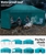 Mountview Gazebo Pop Up Marquee 3x6m Canopy Tent Outdoor Camping Folding