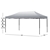 Mountview Gazebo Tent 3x6 Outdoor Marquee Gazebos Camping Canopy Silver